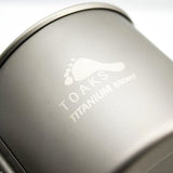 TOAKS LIGHT Titanium 550ml Pot by TOAKS