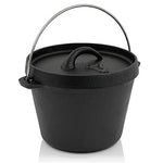 BBQ-Toro Mini Dutch Oven 1 QT | 800 ml | Quemado -Horno Holandés Pequeño