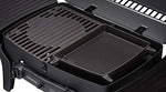 Enders Urban Pro Barbacoa de gas portatil como barbacoa de mesa – Barbacoa con tapa, termómetro y estantes abatibles – Barbacoa camping jardín exterior con 2 quemadores #206033