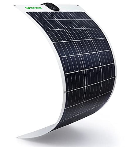 Placa Solar de 100W 12V flexibles monocristalino fotovoltaico PV Solar Célula Solar Ideal Para Cargar de 12 Volt de Baterías