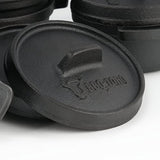 BBQ-Toro Mini Dutch Oven Set de Hierro Fundido | 6 Piezas | Ø 11 cm | Curada