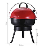 Outsunny - Barbacoa de Carbón Portátil