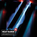 Enders Boston Black 4 IK Turbo barbacoa gas - Barbacoa de gas con infrarojos, Heat Range, cocina integrada y almacenaje para bombona gas - Barbacoa gas exterior con 4 Quemadores #8863633