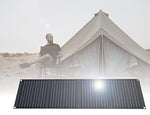 Kit Placas Solares Portátil Plegable (100 W) Monocristalino (Alta Eficiencia) Para Cargar Baterías Portátiles Autocaravanas Caravanas