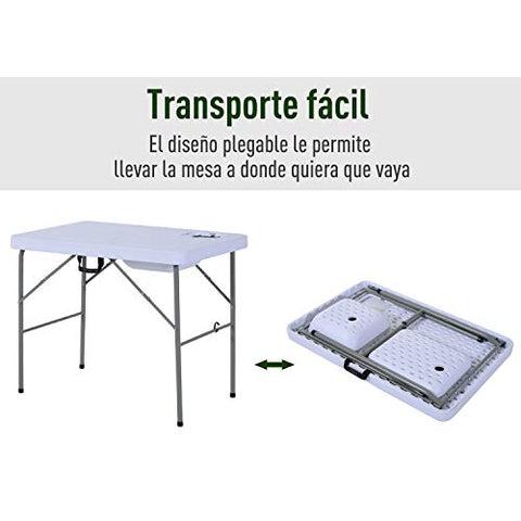 Mesa Fregadero Plegable