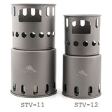Titanium Backpacking Woodburning Stove - Small