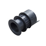 Outsunny Base Sombrilla Acero Inoxidable Soporte Pie para Parasol Φ34mm/Φ38mm/Φ48mm Jardín Patio Color Plateado