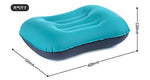 Naturehike Almohada de Viaje Hinchable Almohadilla del Aire del Cuello de Dormir Que acampa Engranaje rápida Portátil TPU NH17T013-Z