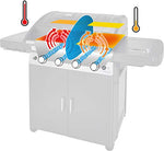 CAMPINGAZ 4 Series Dual Heat LS Plus Barbacoa de Gas, Gris