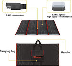 Kit Placa Solar Plegable de 300W 12V monocristalino portátil, plegable, camping, caravanas o autocaravanas para batería de 12V
