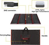 Kit Placa Solar Plegable de 300W 12V monocristalino portátil, plegable, camping, caravanas o autocaravanas para batería de 12V