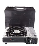 Maxsun - Hornillo de gas (acero inoxidable)