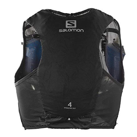 Salomon ADV Hydra Vest 4 Set Chaleco 4L Unisexo 2x Soft Flasks Incluidas Trail Running Senderismo