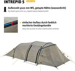 Wechsel Tents Intrepid 5 Tienda Túnel para 5 Personas - Travel Line - Tienda de Campaña Familiar con Columna de Agua de 5.000 mm