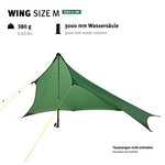 Wechsel Tents Wing M - Toldo para Tienda de campaña, protección contra la Intemperie, para Hamaca, Zero-G, Color Verde