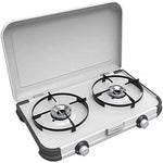 Campingaz Kitchen, Hornillo De Portátil Y Compacto 2 Fuegos 4000 W Para Acampada Unisex Adulto, Blanco, Talla Única