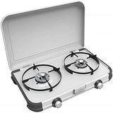 Campingaz Kitchen, Hornillo De Portátil Y Compacto 2 Fuegos 4000 W Para Acampada Unisex Adulto, Blanco, Talla Única
