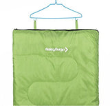 KingCamp Saco de Dormir Oasis 300, Color Verde, tamaño 220 x 75 x 10 cm, 1.6