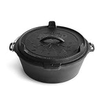 BURNHARD Olla de Hierro Fundido 5,6 L