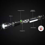 REHKITTZ Linterna LED Recargable Alta Potencia Militar