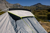 Coleman Cobra compacta Ultraligera para 2 Personas, 100% Impermeable, Cosida en el Suelo, Tienda de campaña con Postes de Aluminio, Lanzamiento rápido, Unisex Adulto, Gris, Talla única