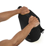 Earth Pak Bolsa Estanca- Impermeable Bolsa Seca de compresión Mantiene el Equipo seco para Kayak, Playa, Deportes, Rafting, Acampada y Pesca (Negro, 10L)