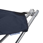 CAMPART Travel BE-0640 Hamaca portátil, Marco plegable, Bolsa de almacenamiento, Sin acolchar