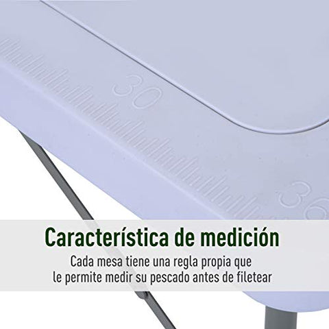 Fregadero portátil Outsunny para picnic color Blanco