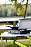 Campingaz Kitchen, Hornillo De Portátil Y Compacto 2 Fuegos 4000 W Para Acampada Unisex Adulto, Blanco, Talla Única