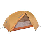 NatureHike 2 Personas Camping Excursi¨®n Tienda impermeable con falda de nieve Outdoor Polyester Doble capa 4 estaciones Tienda(green with skirt)