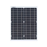 Placa Solar de 20W 18v, flexible Cargador solar monocristalino con DC USB para del coche 12v