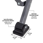 Uquip Roxy - Silla de Camping con portabotellas - Estructura Estable de hasta 120 kg - Azul