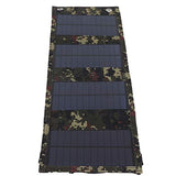 Placa Solar portátil plegable de 20W Salida USB de silicio monocristalino IP65 a prueba de agua