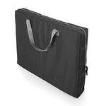 CAMPART Travel CU-0719 Armario de Camping Nice, Tres Compartimentos, Estructura de Aluminio, 97 cm de Altura, Unisex, Gris