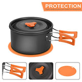 Awroutdoor Juego cocina para camping 3 comensales