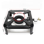 WilTec Hornillo de Gas 450 g/h Fogón de Camping Cocina portátil Gas butano/propano Outdoor Acampada Jardín