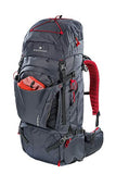 Ferrino Overland Mochila, Unisex adulto, Mochila de trekking, 75671HCC, Negro , 65+10 L