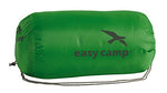 Easy Camp Deckenschlafsack Chakra - Saco de Dormir Rectangular para Acampada, Color Verde, Talla 33