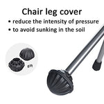 Naturehike Silla Plegable de Camping Silla Portátil Al Aire Libre con Bolsa de Transporte Sillas Ultraligeras para Mochileros Senderismo Picnics Pescar (Verde,S)