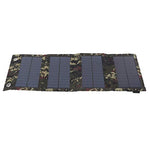 Placa Solar portátil plegable de 20W Salida USB de silicio monocristalino IP65 a prueba de agua
