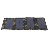 Placa Solar portátil plegable de 20W Salida USB de silicio monocristalino IP65 a prueba de agua