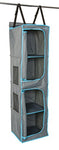 Bo-Camp – Organizador de 4 Compartimentos – 2 Cremalleras – 35 x 35 x 131 cm