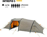Wechsel Tents Intrepid 5 Tienda Túnel para 5 Personas - Travel Line - Tienda de Campaña Familiar con Columna de Agua de 5.000 mm