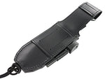 JEO-TEC Nº39 - Nuevo CELTIBERO - Cuchillo Supervivencia Caza Monte bushcraft Camping Outdoor Campo - Funda de Piel con pedernal y Piedra afilar incluidos - Acero MOVA 58 - Fabricado en España