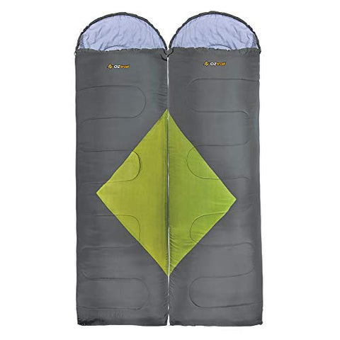 BSWolf-saco de dormir grande para acampar, saco ancho suelto ligero de 3  estaciones, tamaño largo para descanso de adultos, senderismo y Pesca
