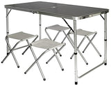 AMANKA - Mesa Maleta 4 Taburetes 120cm