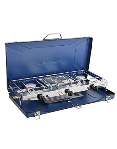 CAMPINGAZ Chef Folding Double - Hornillo para Acampada, Color Azul