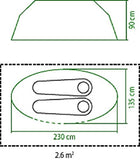 CO 2-Personen Pop Up Zelt Galiano 2 | 2000035212