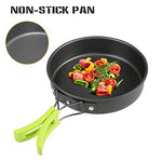 Ballery Juego Cocina para Camping 2 comensales