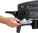 Enders Urban Pro Barbacoa de gas portatil como barbacoa de mesa – Barbacoa con tapa, termómetro y estantes abatibles – Barbacoa camping jardín exterior con 2 quemadores #206033